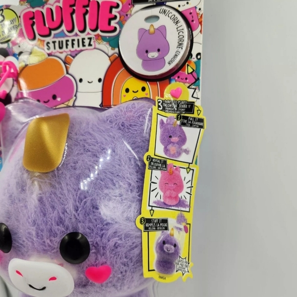 Fluffie Stuffiez Surprise Reveal Unicorn Plush Toy - Picture 3 of 5